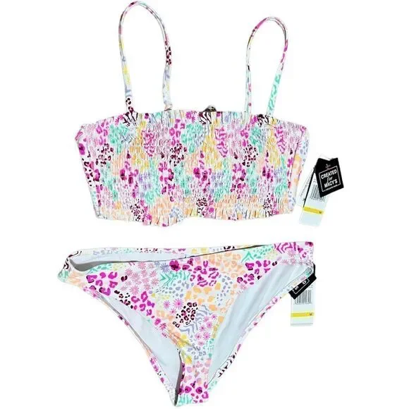 🍑 California Waves Juniors Bikini, M - Picture 5 of 5